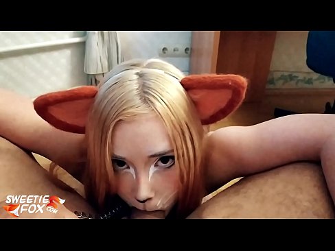 ❤️ Kitsune gleypa pikk og ásamt í munninum ☑ Ofsagt kynlíf hjá okkur ☑